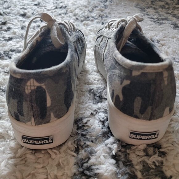 Camo platform sneakers - SUPERGA - Picture 5 of 7